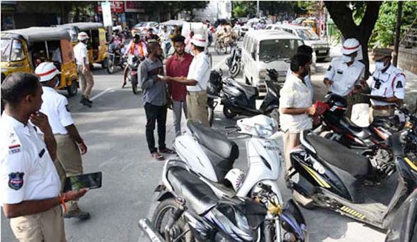 Hyderabad: Hefty Fines for Wrong Side Driving and Triple Riding From Now