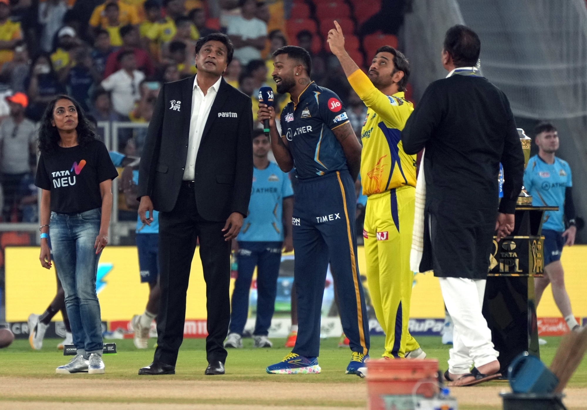 IPL 2023 Final: Chennai Super Kings wins toss, opt to bowl first against Gujarat Titans - Vimarsana News