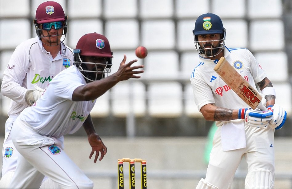 1st Test, Day 3: India declare on 421/5 with 271-run lead against West Indies - Vimarsana News