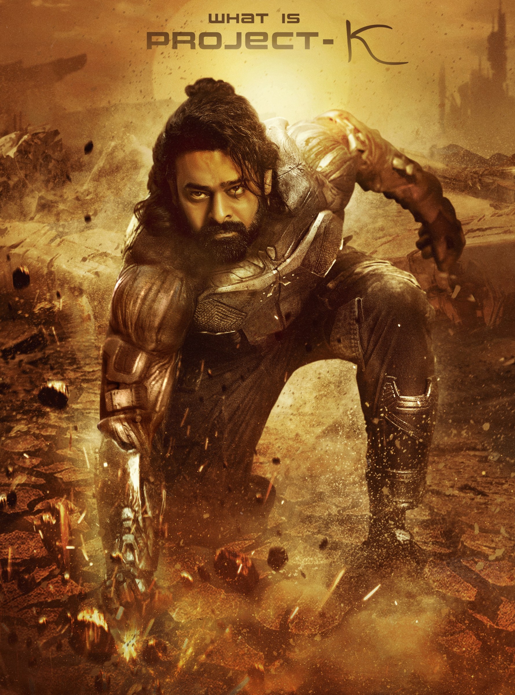 Prabhas Dons Ubercool Body Armour In His 'Project K' First Look - Vimarsana News