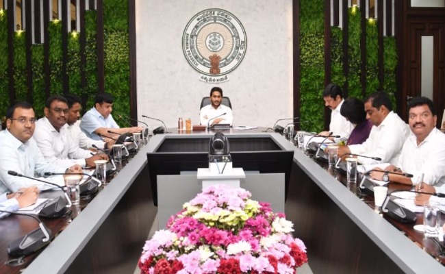 CM YS Jagan Advises Officials to Take Legal Route to Resolve R5 Zone Issues - Vimarsana News