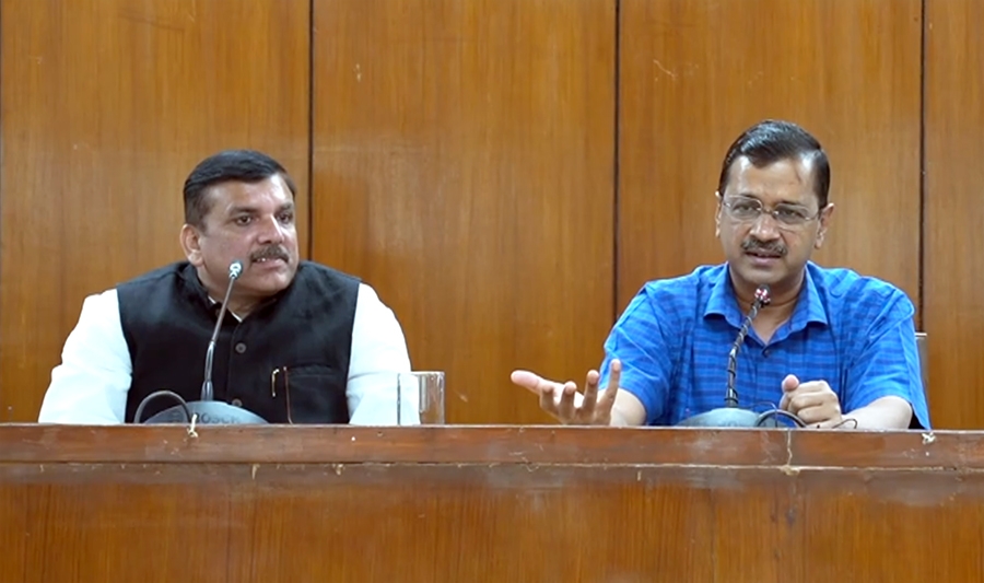Gujarat HC denies interim relief to Kejriwal, Sanjay Singh in defamation case - Vimarsana News