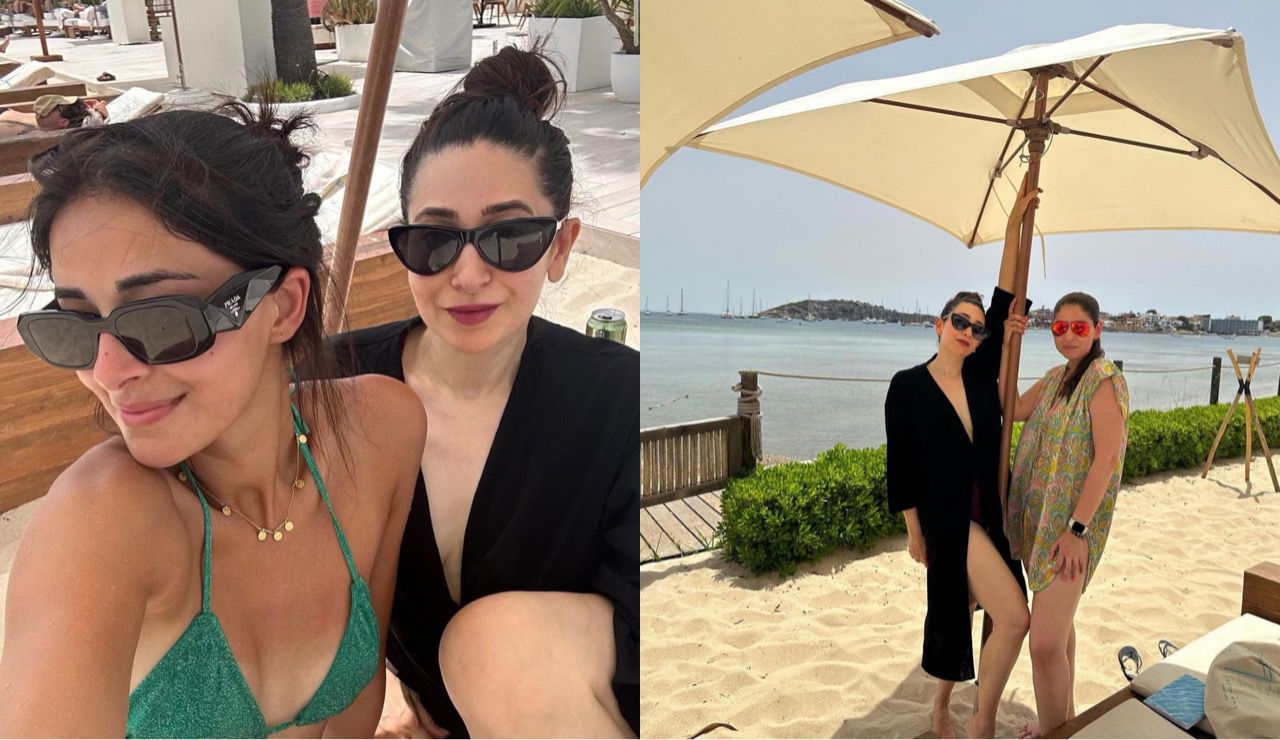 Karisma Kapoor, Ananya Panday set gram on fire in bikini photos from Ibiza vacation - Vimarsana News