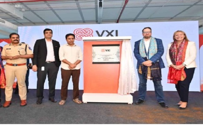 KTR Inaugurates VXI Global Solutions - Vimarsana News
