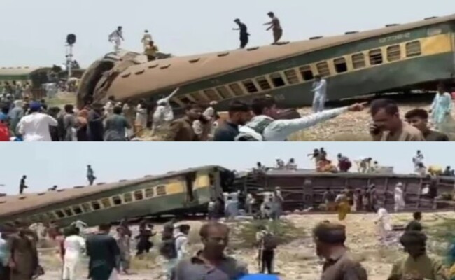15 dead, 50 injured after Hazara Express bogies derail near Nawabshah in Pakistan - Vimarsana News