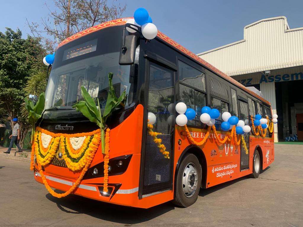 Tirumala temple's electric bus stolen - Vimarsana News