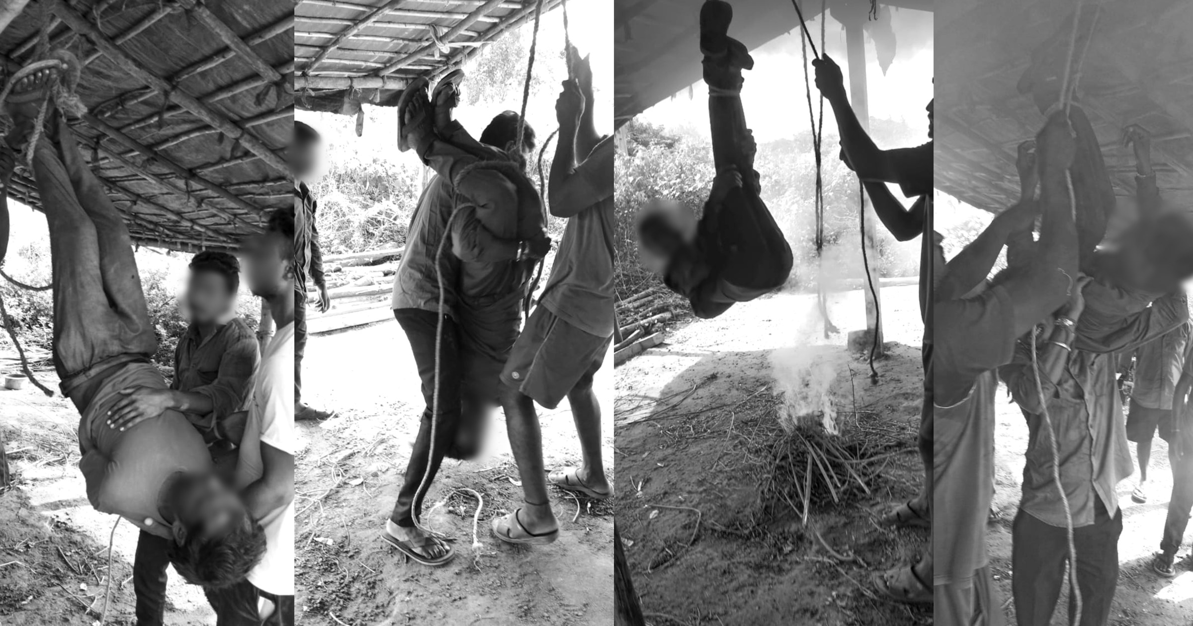 Two Telangana youths hung upside down on suspicion of theft - Vimarsana News