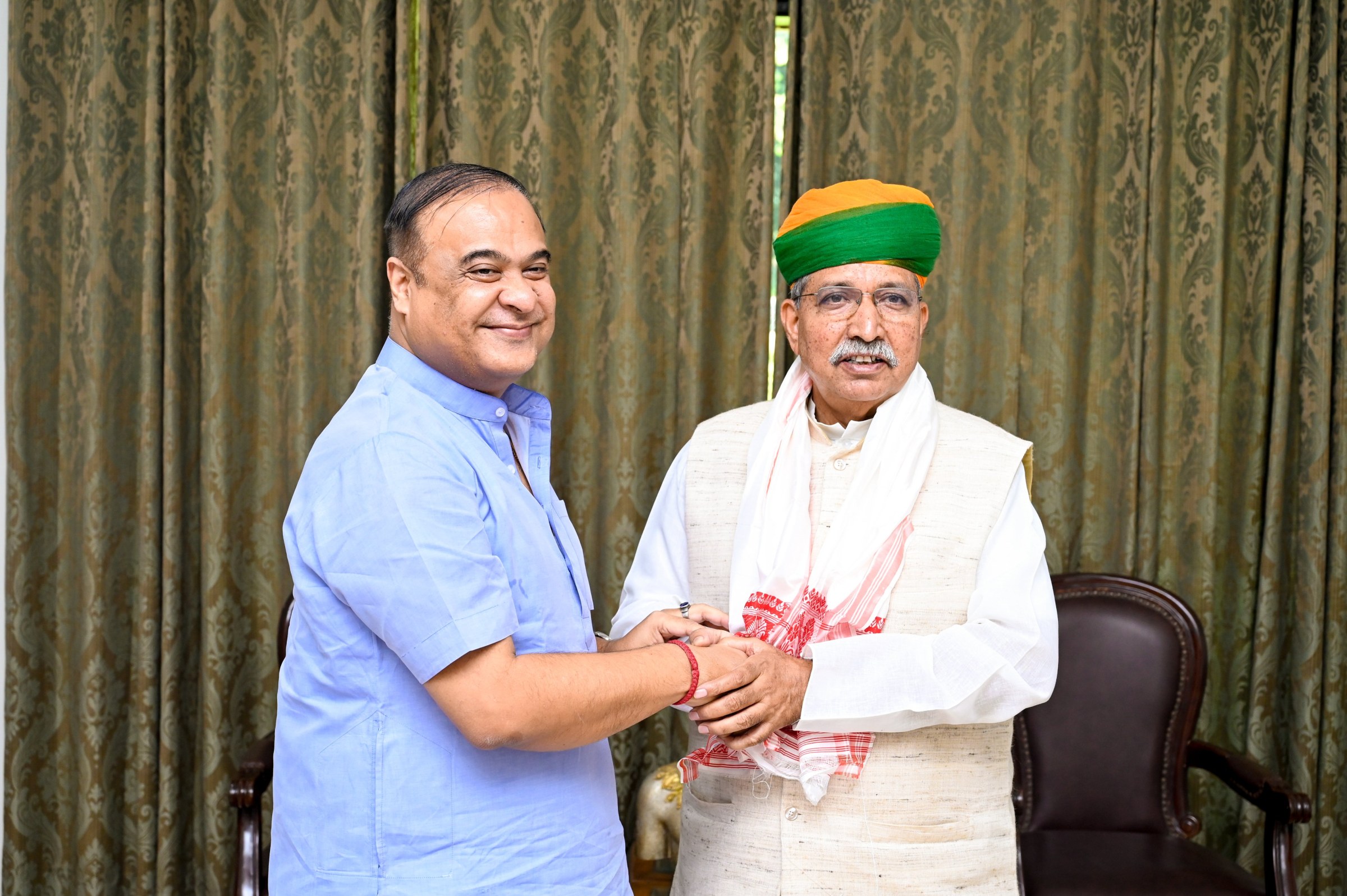 Assam CM discusses modernisation of judicial system with Law Minister - Vimarsana News