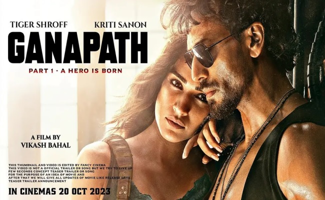 Tiger Shroff's Ganapath Trailer Out - Vimarsana News