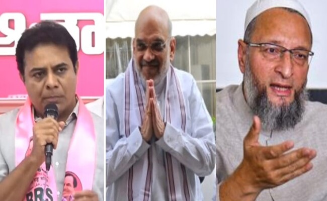 BRS, AIMIM Dare Amit Shah to Conduct BC Caste Census in Telangana - Vimarsana News