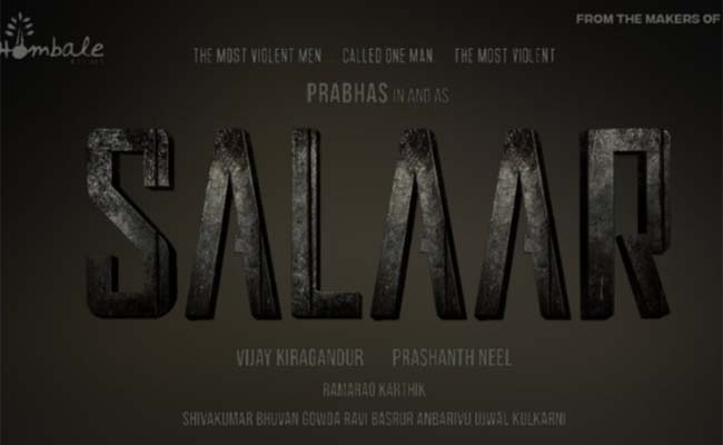 Countdown Begins For Salaar Trailer: Where's The Venue? - Vimarsana News