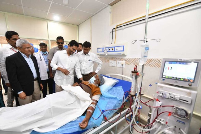 CM Jagan Resolves Decade-Long Kidney Issue in Uddanam, Inaugurates State-Of-The-Art Kidney Research & Super Speciality Hospital - Vimarsana News