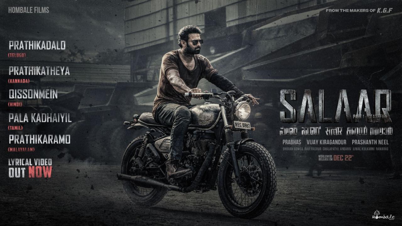 Salaar Movie Review , Rating - Vimarsana News