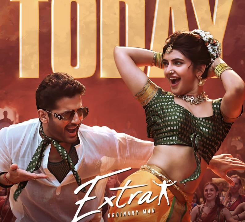 Nithiin's Extra Ordinary Man Movie Review And Rating - Vimarsana News
