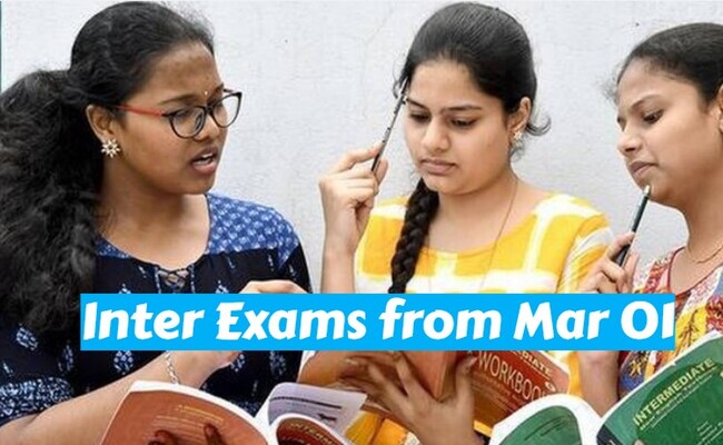 Inter Exams 2024: Telangana Inter Exams Likely from Mar 1 - Vimarsana News