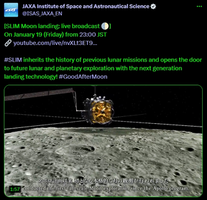 Japan's Moon sniper appears to ace 1st ever pin-point Moon landing on Friday - Vimarsana News