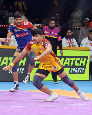 Pawan Sehrawat masterclass leads Telugu Titans to huge win at home - Vimarsana News