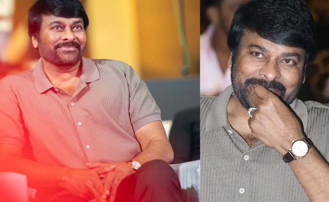 Chiranjeevi sports expensive wrist watch at Operation Valentine event - Vimarsana News