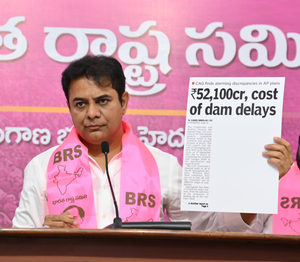 BRS set for 'Chalo Medigadda' to counter Congress campaign - Vimarsana News