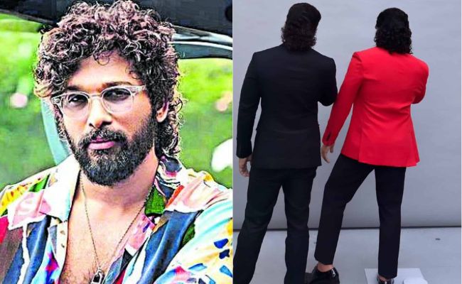 Allu Arjun Teases Wax Statue Reveal at Madame Tussauds - Vimarsana News
