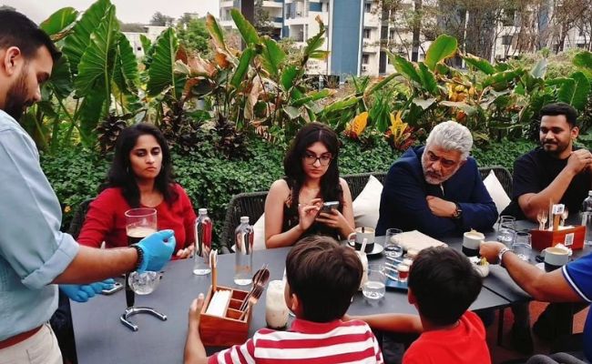 Viral Pic: Ajithâ€™s Grownup Daughter Spotted - Vimarsana News