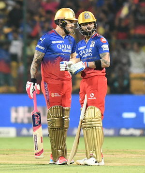 IPL 2024: Du Plessis, Karthik ensure RCB's playoff hopes are alive with four-wicket win over GT - Vimarsana News