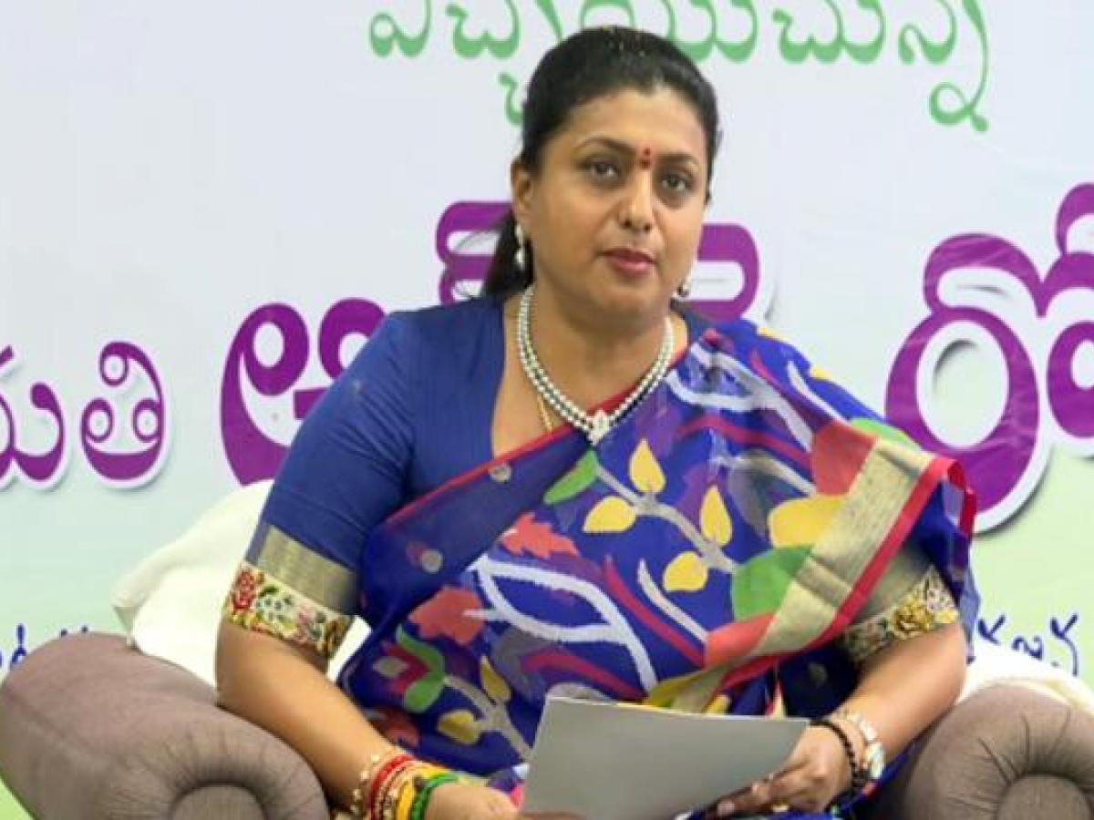 1200px x 900px - AP Tourism Minister RK Roja Completes One Year Tenure