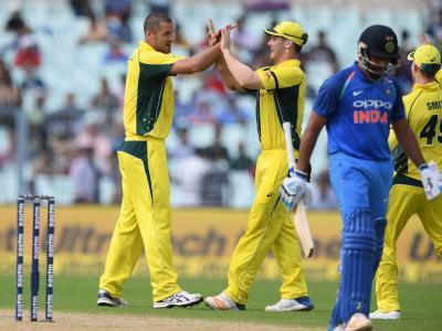 Left-arm spinner Kuldeep Yadav became the third Indian to take a hat-trick as the hosts demolished Australia by 50 runs in the second ODI at Eden stadium in Kolkata on Thursday. - Sakshi Post