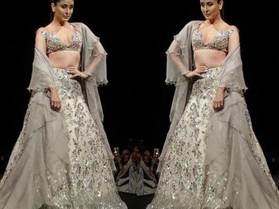 Karthik Aaryan and Kareena Kapoor Khan were showstoppers for Manish Malhotra’s summer couture collection in singapore. - Sakshi Post
