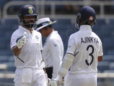 Photos: India Vs West Indies Second Test Match - Sakshi Post