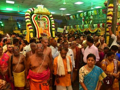 Photos: Yadadri Brahmotsavam 2020 Celebrations - Sakshi Post