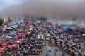 Engulfing of dust clouds throws challenge in Hyd - Sakshi Post