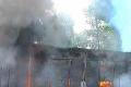 Fire destroys 15 shops in Koti - Sakshi Post