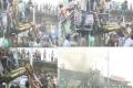Rajiv Gandhi, Indira Gandhi statues set ablaze in Ananthapuram - Sakshi Post