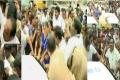 MLA Balineni's supporters push police back - Sakshi Post