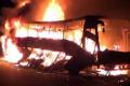 Over a month after bus fire, AP clears ex-gratia for victims - Sakshi Post