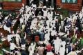 Parliament disrupted for third consecutive day over T issue - Sakshi Post