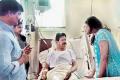 Sharmila visits Kapu in hospital - Sakshi Post