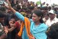 Grand welcome accorded to YS Sharmila at Atmakuru - Sakshi Post