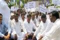 YSRCP leaders protest at Jammalamadugu is YSR Dt - Sakshi Post