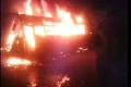 1 dead, 10 injured after bus catches fire in Bowenpally - Sakshi Post
