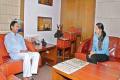 Sania Mirza meets CM KCR - Sakshi Post