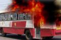 RTC bus catches fire near Mythrivanam - Sakshi Post