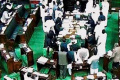Question Hour disrupted in RS over naming of Hyderabad airport Question Hour disrupted in RS over naming of Hyderabad airport - Sakshi Post