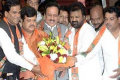 Four ex-MLAs of MNS, Shiv Sena join BJP Four ex-MLAs of MNS, Shiv Sena join BJP - Sakshi Post