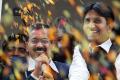AAP celebrates victory in Delhi - Sakshi Post