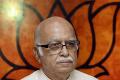 Lal Krishna Advani Chooses silence as a weapon to protest? - Sakshi Post
