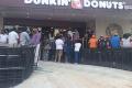 Dunkin Donuts: km long queues - Sakshi Post