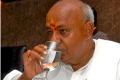 Deve Gowda begins hunger strike on farmers&#039; suicide issue - Sakshi Post