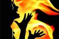 Husband sets wife on fire for refusing to give money - Sakshi Post